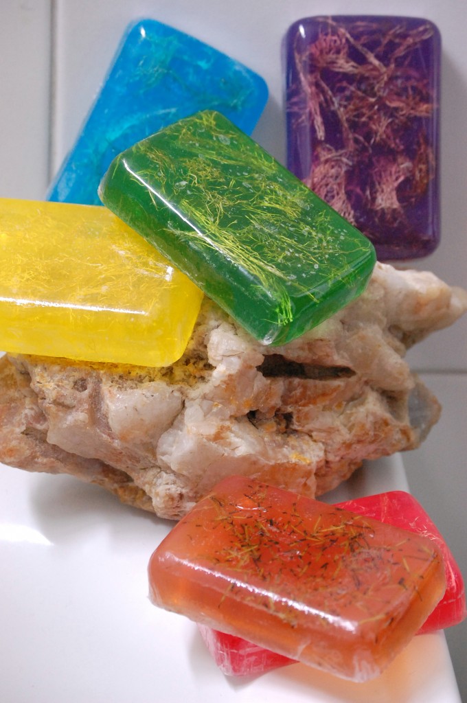 Jabones exfoliantes