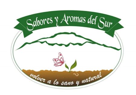 Logo de sabores y aromas del sur